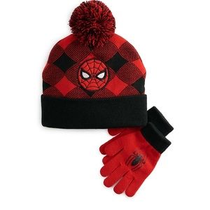 Boys 4-7 Marvel Spider-Man Hat & Gloves Set